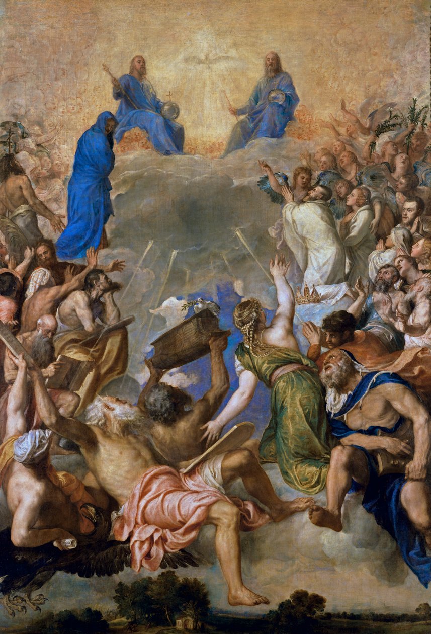 The Holy Trinity by Tiziano Vecelli: Buy fine art print