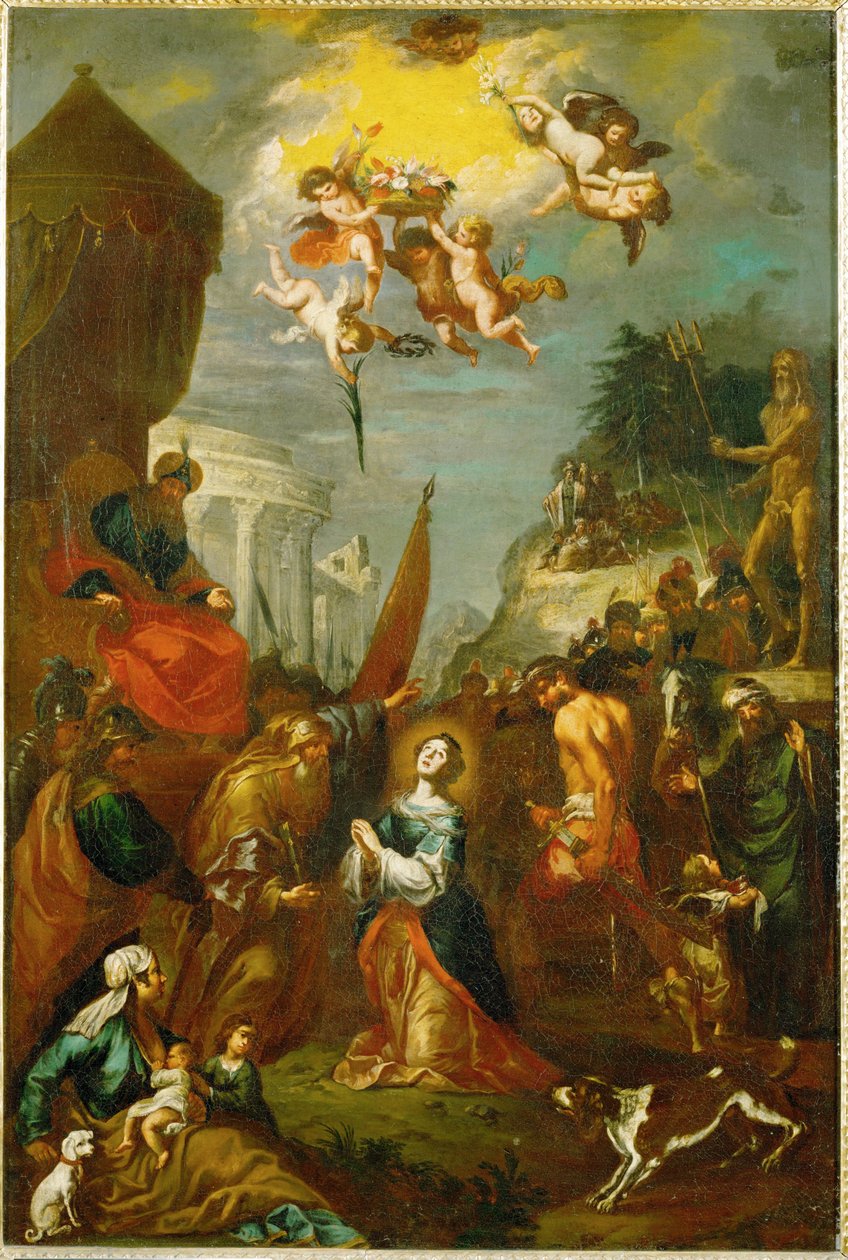 The Martyrdom of Saint Dorothea, around 1656 by Tobias Pock