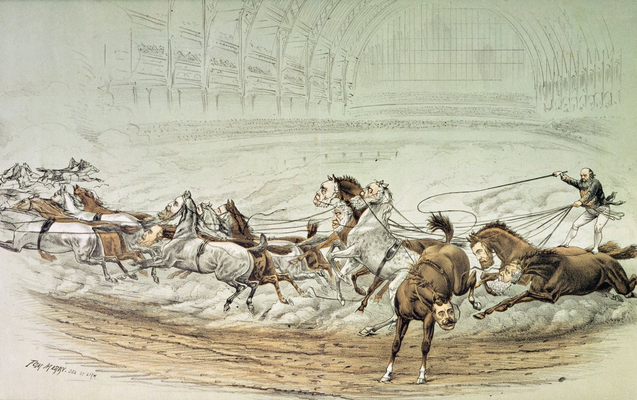 A Dream of Olympia, or the Daring Marquis and the Refractory Steed, from 