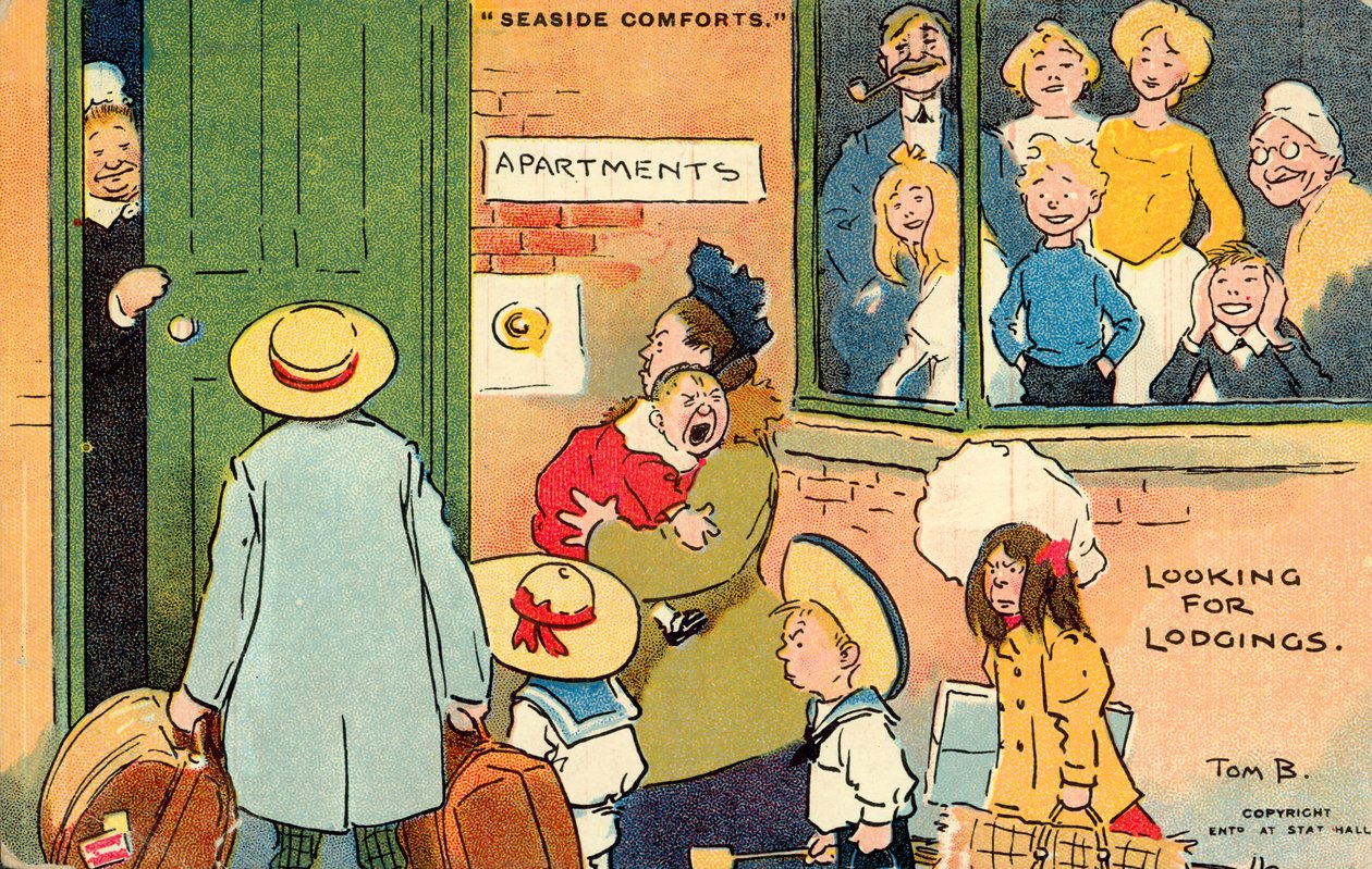 Seaside Comforts, Looking for Lodgings by Tom Browne