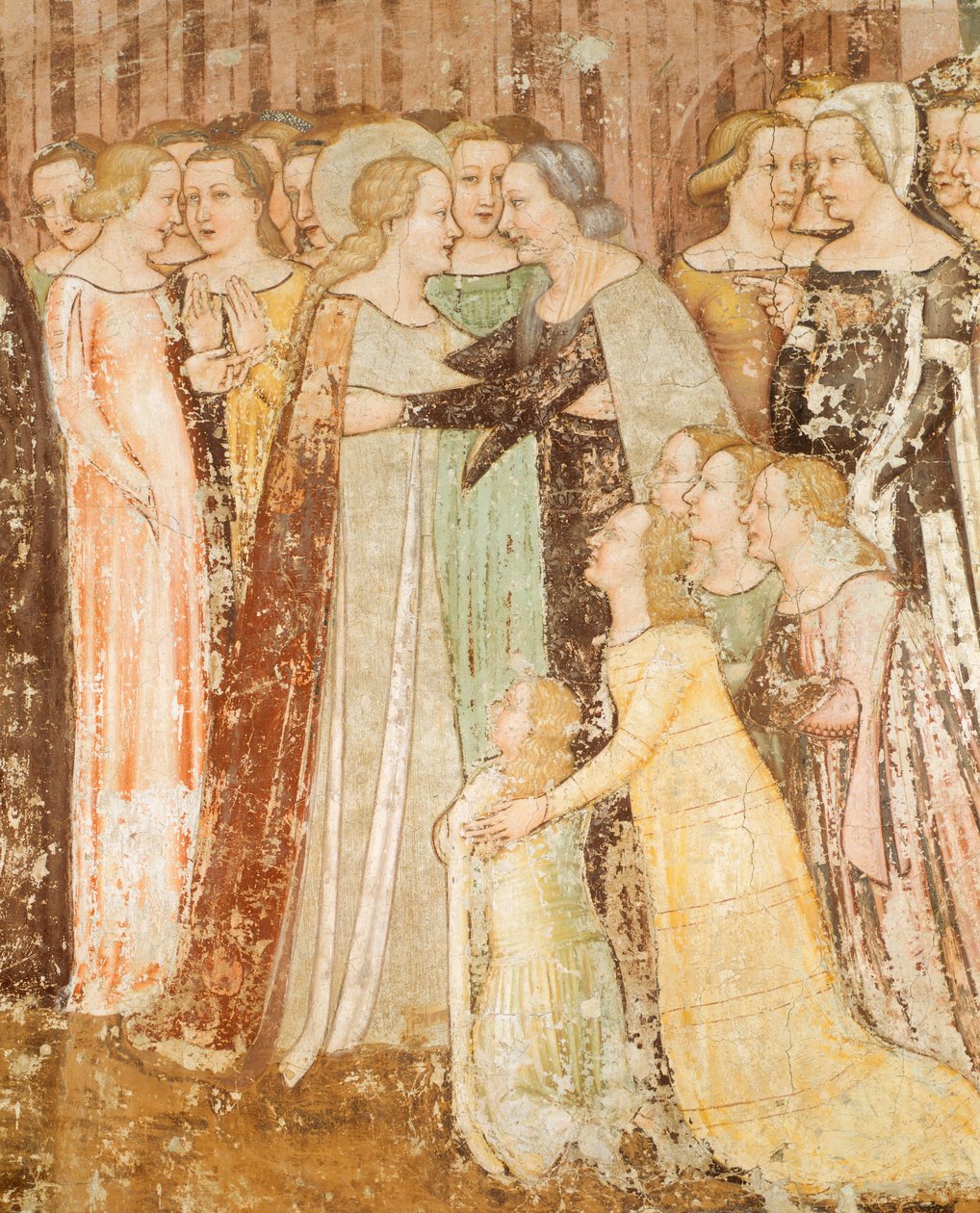 Farewell (detail) by Tommaso da Modena