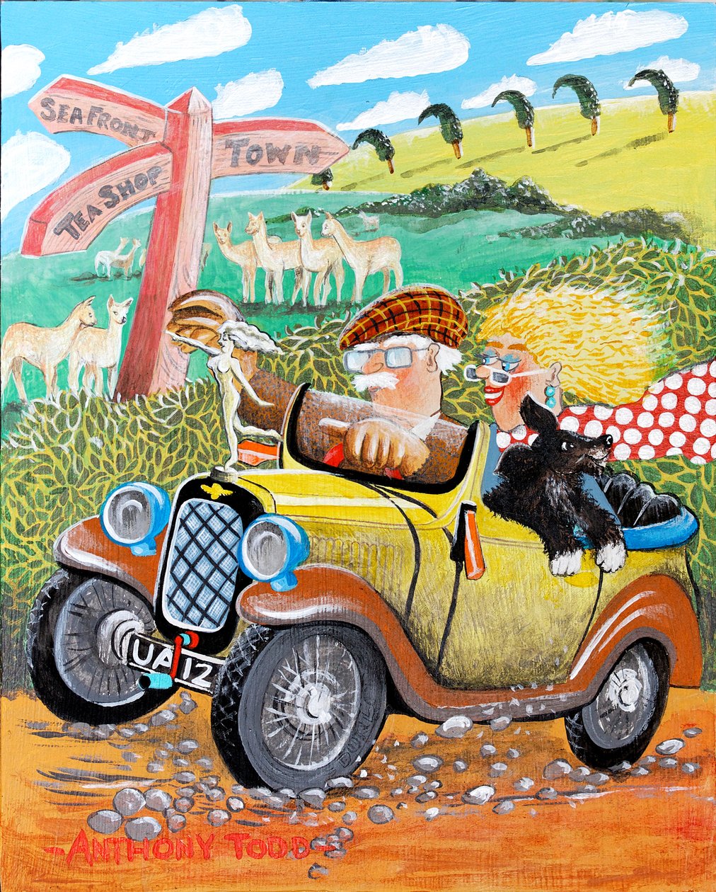 Brenda and Uncle Albert speed along to 