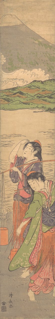 Dance of the Beach Maidens by Torii Kiyonaga
