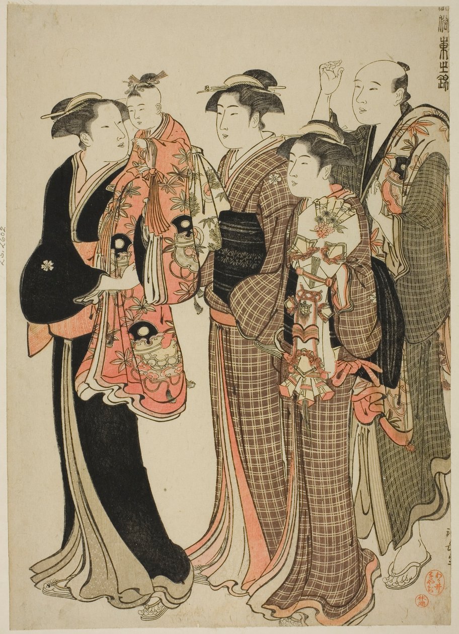 Kamioki, from the series "A Brocade of Eastern Manners" by Torii Kiyonaga