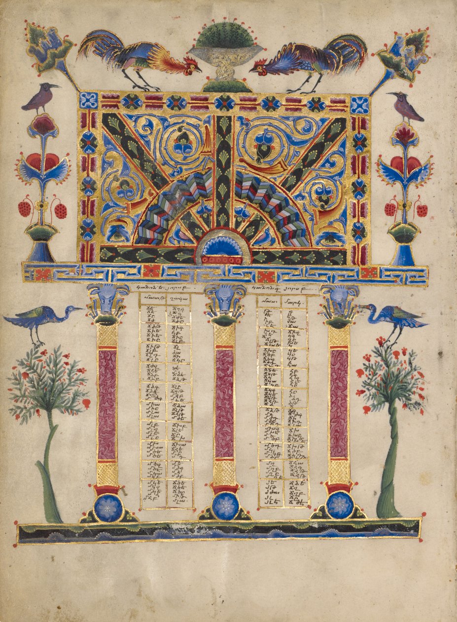 Canon Table Page by Toros Roslin