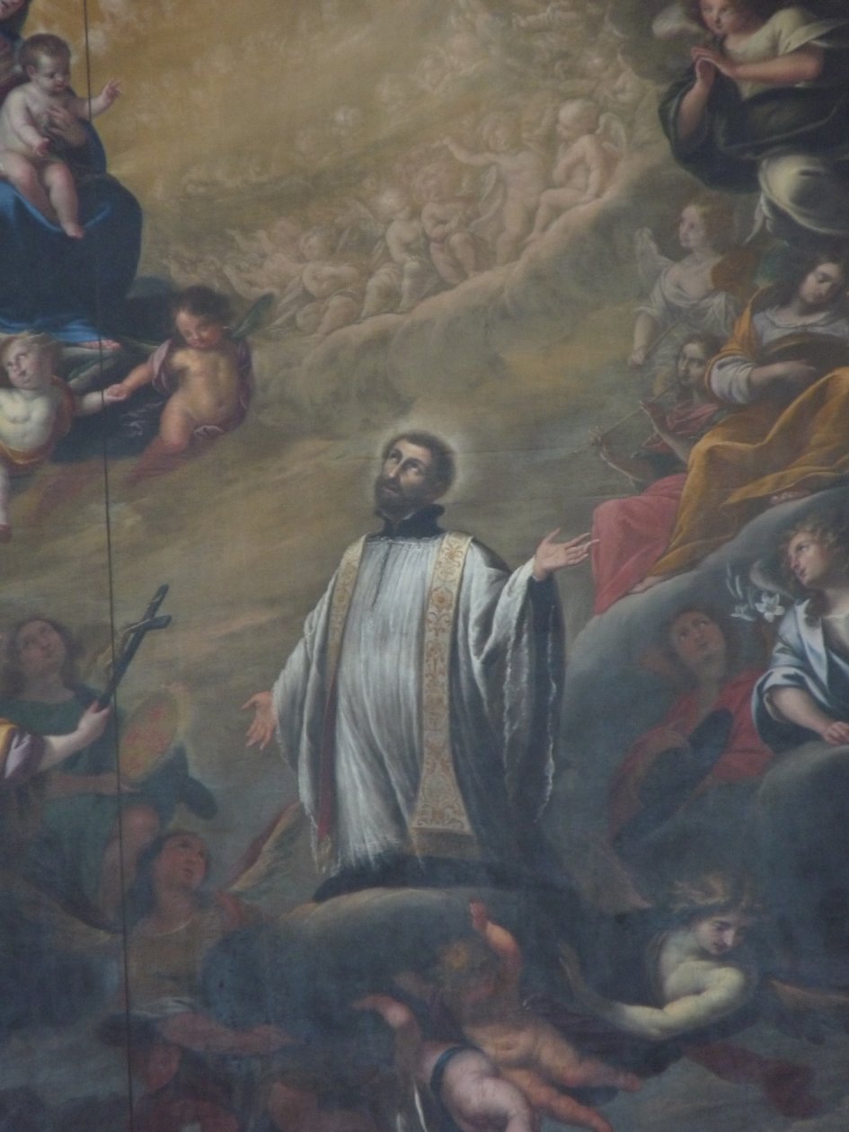 Saint Francis Xavier (detail) by Torriani