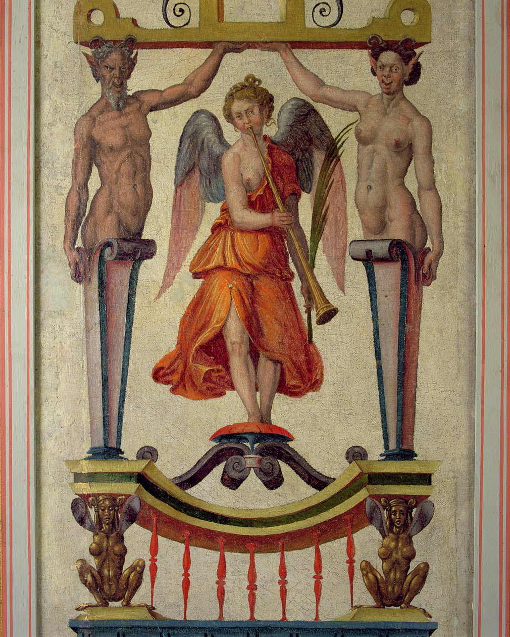 Arabesque panel, that may have come from Nonsuch Palace, 16th century by Toto