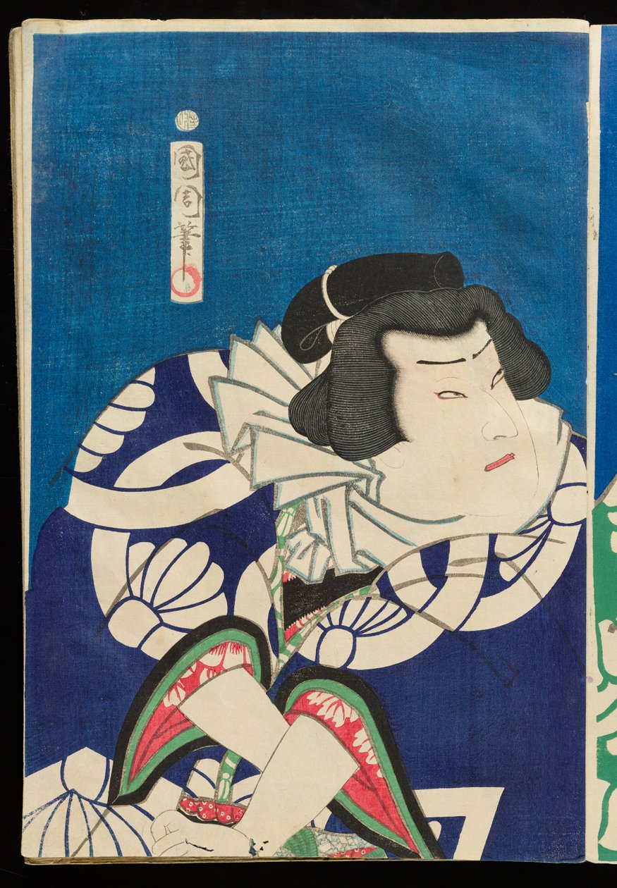 Popular Pillars of the Spring Sumo Tournament by Toyohara Kunichika