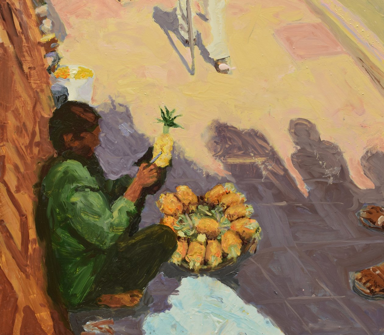 Pineapple trilogy 3 (Mumbai) by Trevor Burgess