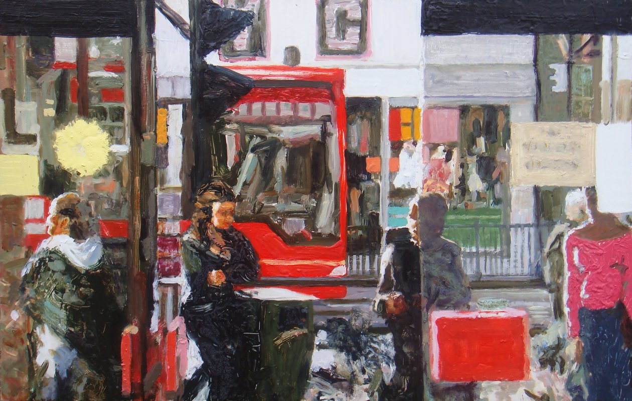 Shop door by Trevor Burgess