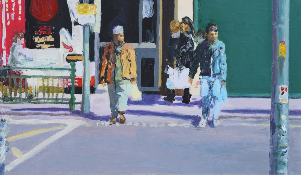 Street crossing by Trevor Burgess