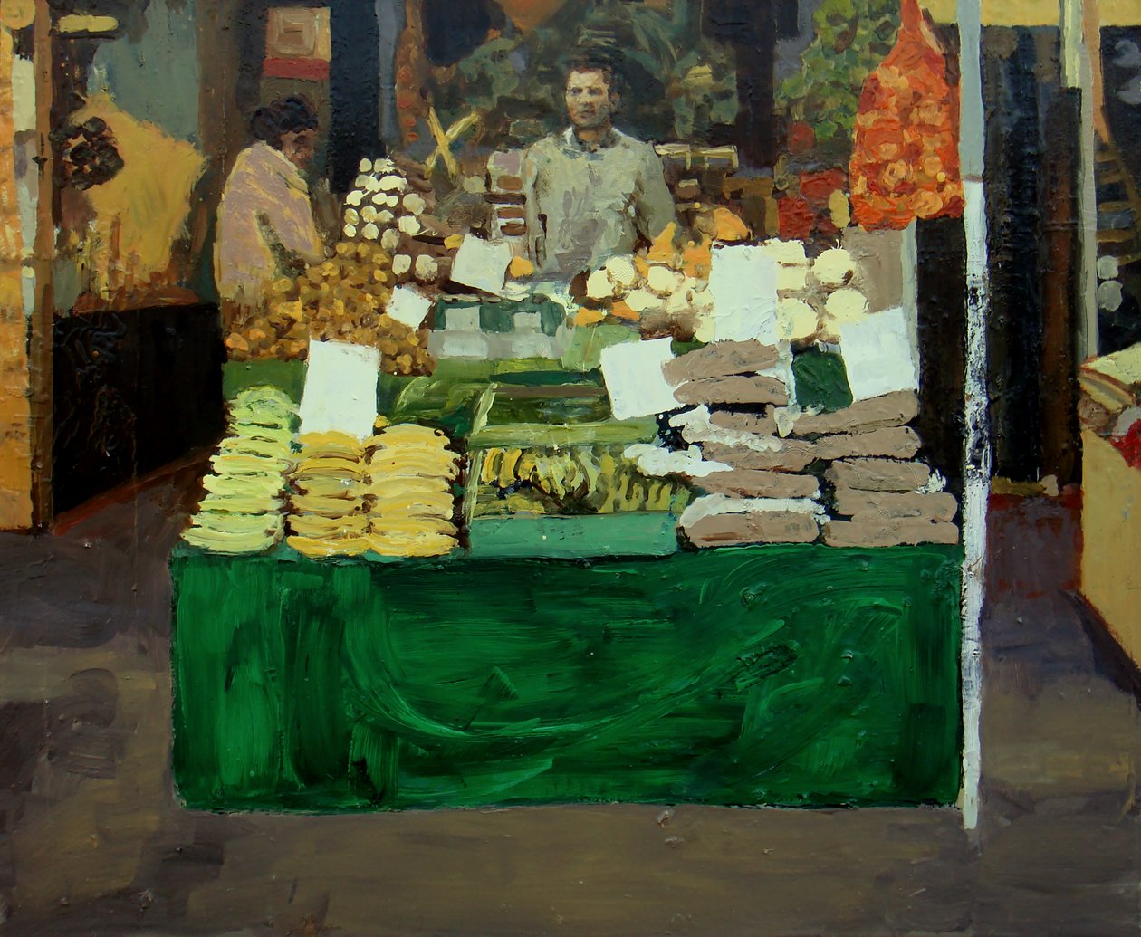Vegetable stall (Deptford, London), 2009 by Trevor Burgess