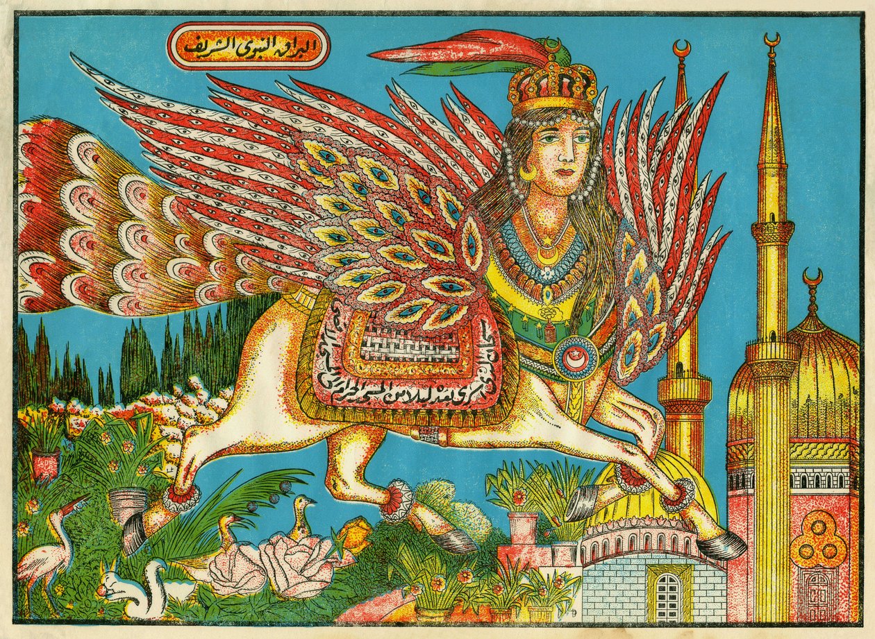 Al-Bourak, Horse with Woman