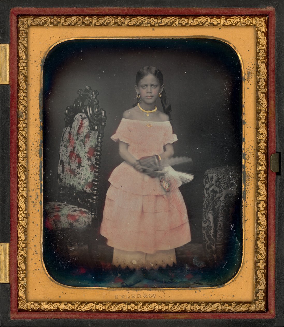 Portrait of a Girl, Possibly Josephine Folks by Tyler & Co.