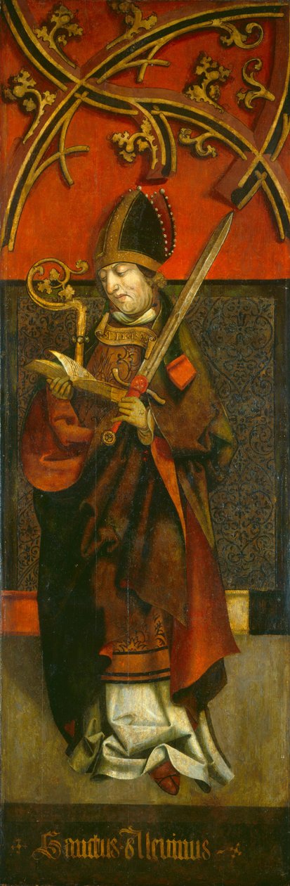 Saint Alcuin, c.1500-1525 by Tyrolean School