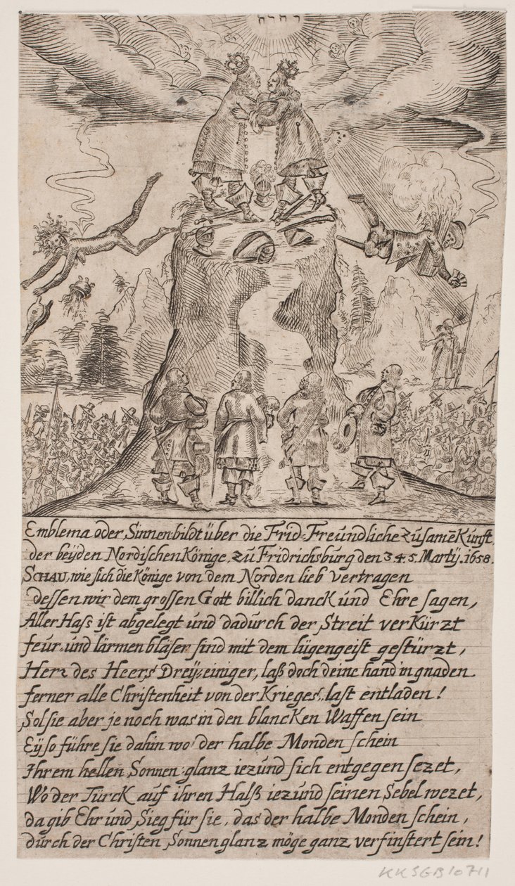 Frederik III and Charles Gustav X