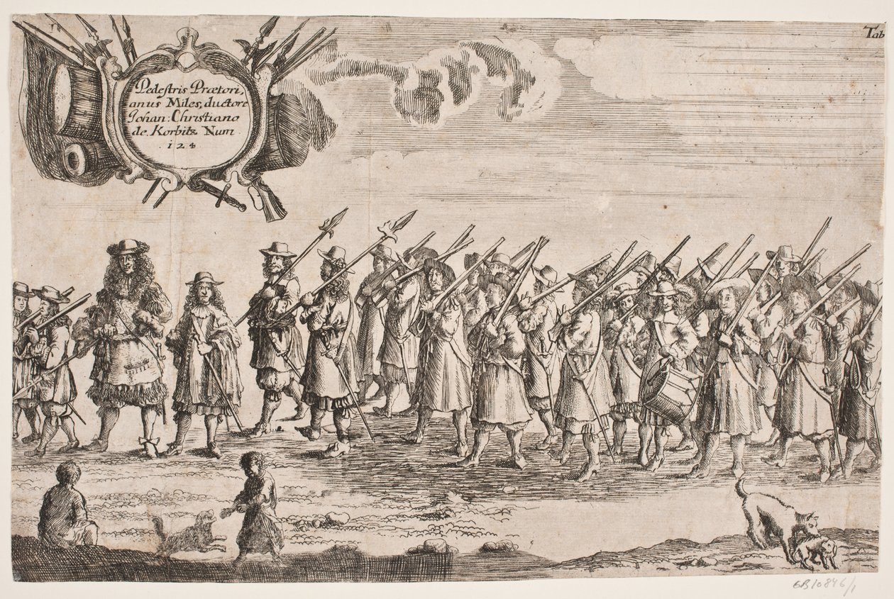 Procession for the Inauguration of Kiel University. Plate 1 by Ubekendt