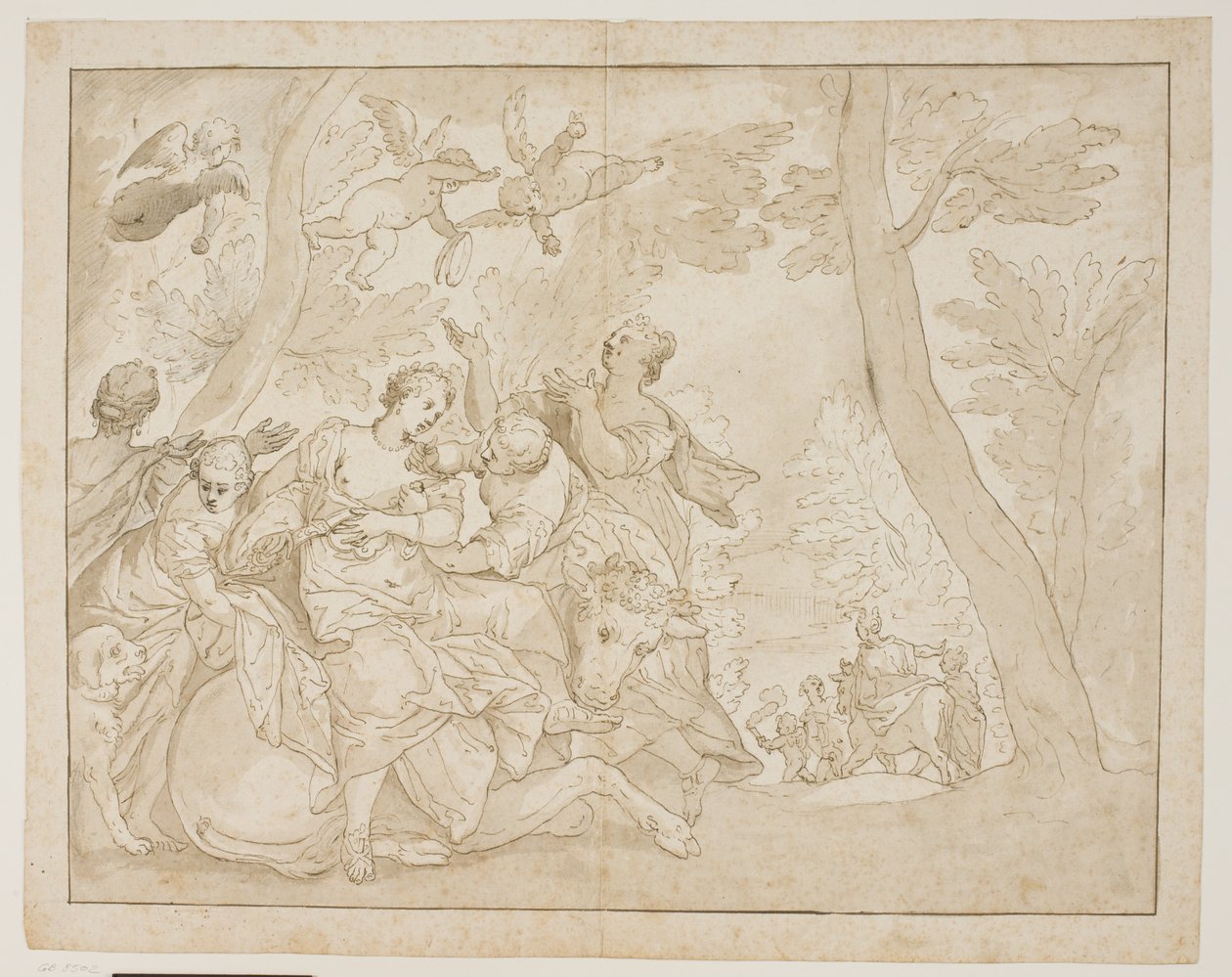 The Rape of Europa by Ubekendt Ubekendt