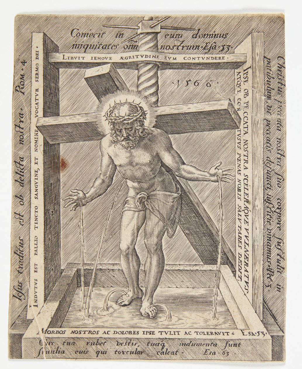 The Passion of Christ by Ubekendt efter Dirck Volckertsz. Coornhert efter Maarten van Heemskerck