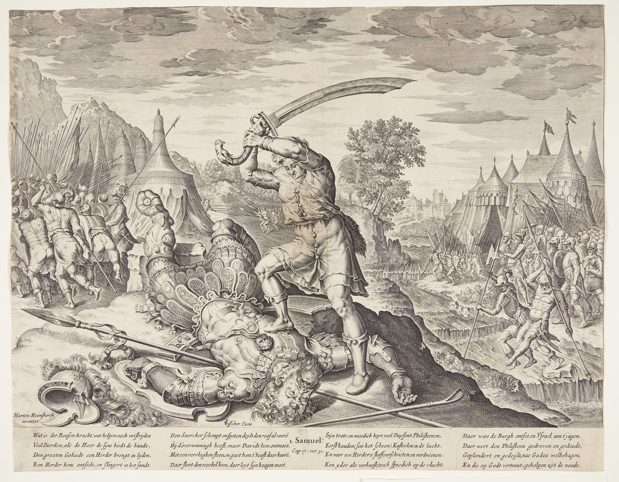 David Severing Goliath
