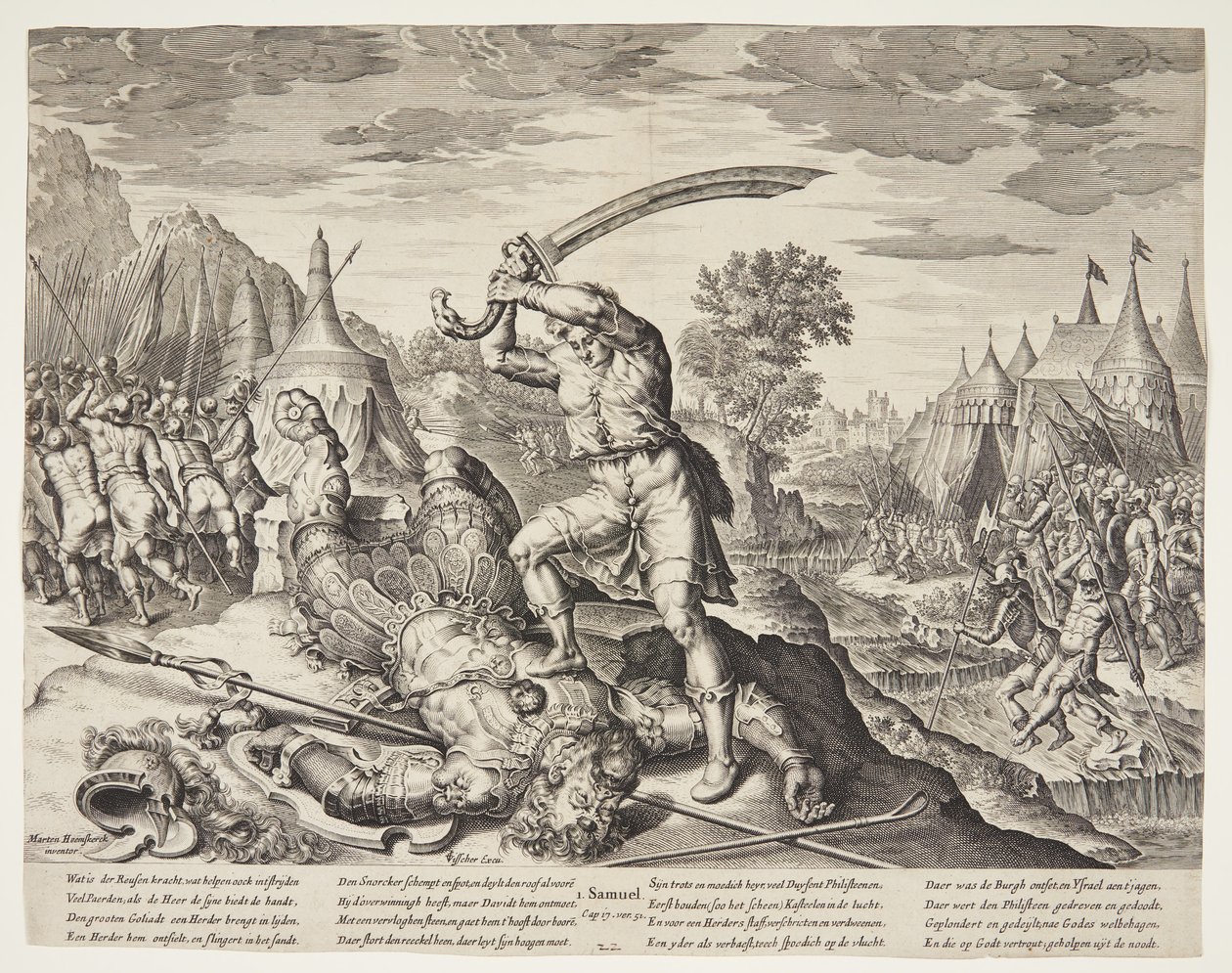 David Severing Goliath