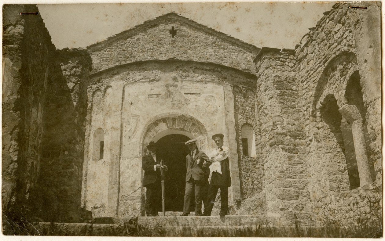 Abbey of San Pietro al Monte, Civate, Lombardy, Italy, circa 1910 by Ugo Monneret de Villard