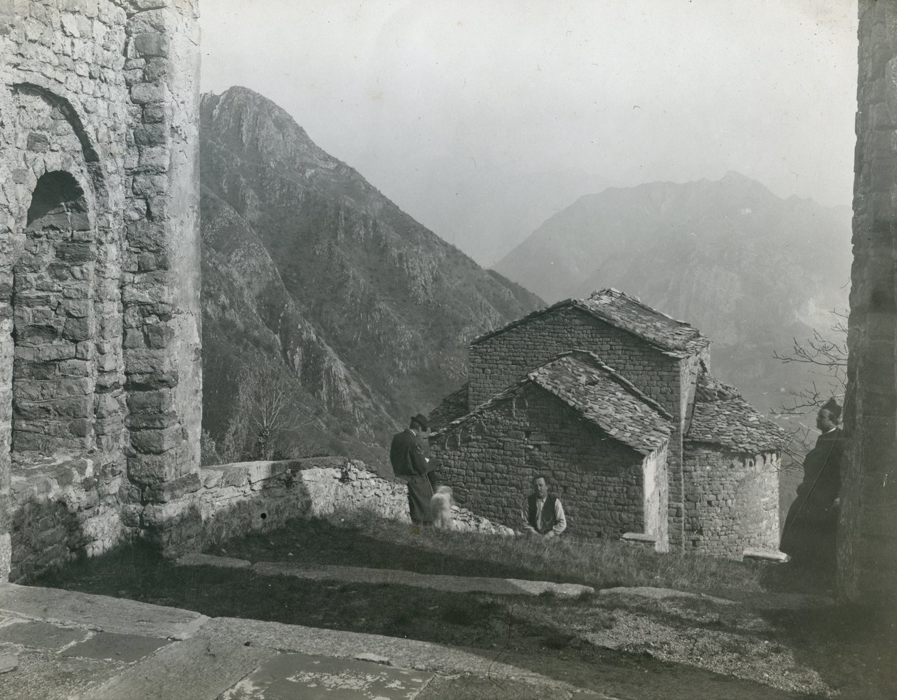 Abbey of San Pietro al Monte, Civate, Lombardy, Italy by Ugo Monneret de Villard