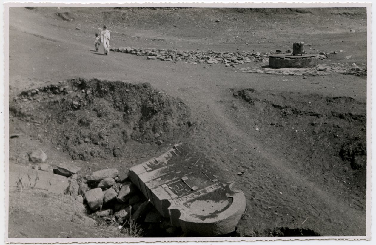 Fragments of Stele, Axum, Ethiopia by Ugo Monneret de Villard