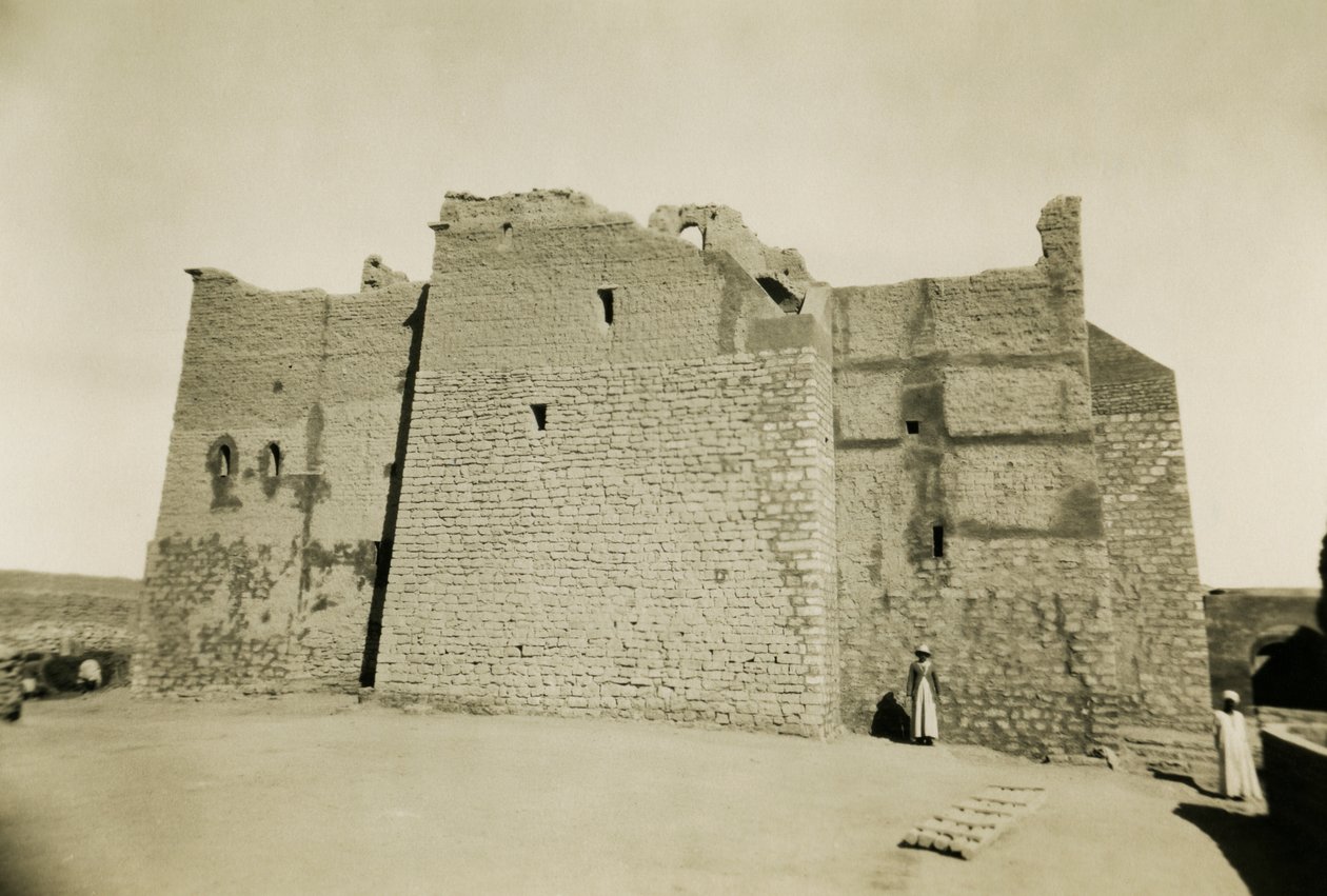 Monastery of St Simeon, Aswan, Egypt by Ugo Monneret de Villard