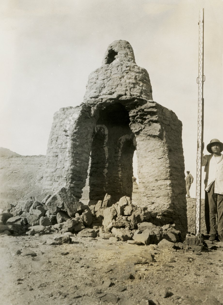 Tomb in necropolis, Qasr Ibrim, Egypt by Ugo Monneret de Villard