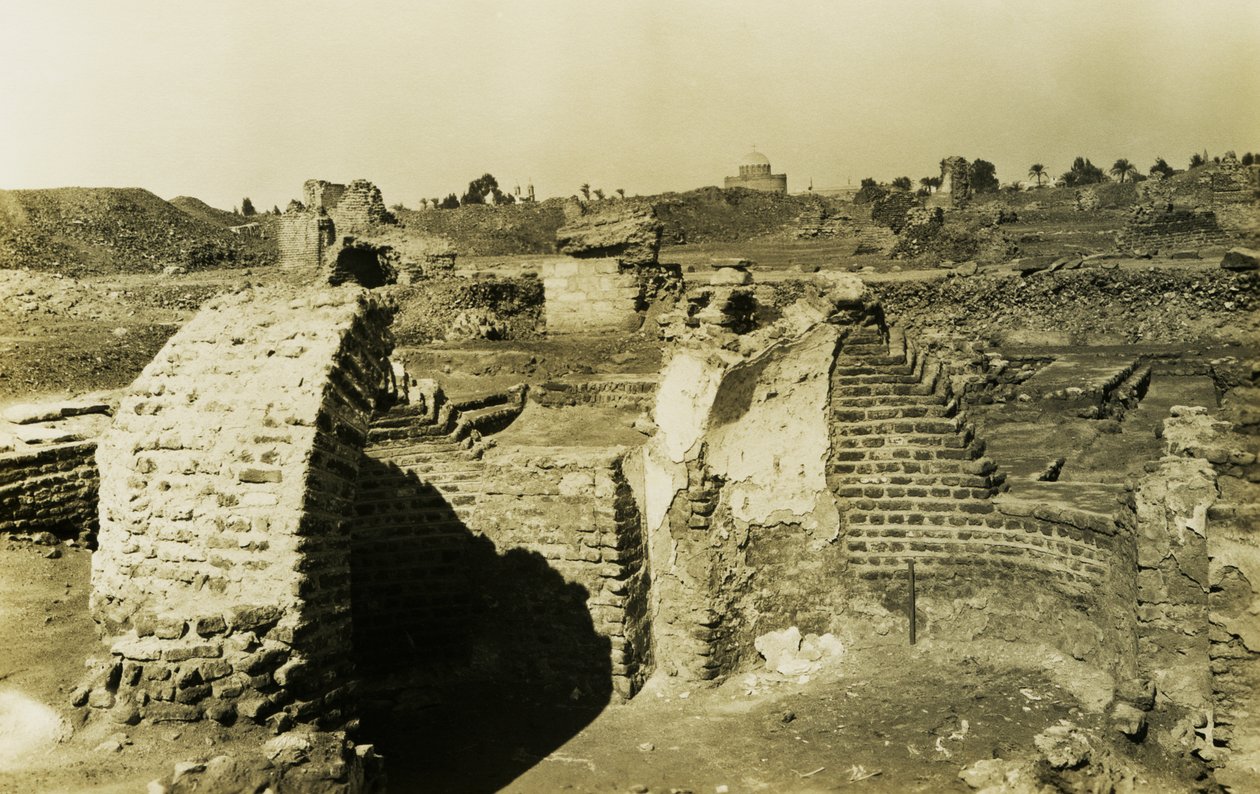 Trilobed building, al-Fustat, Egypt