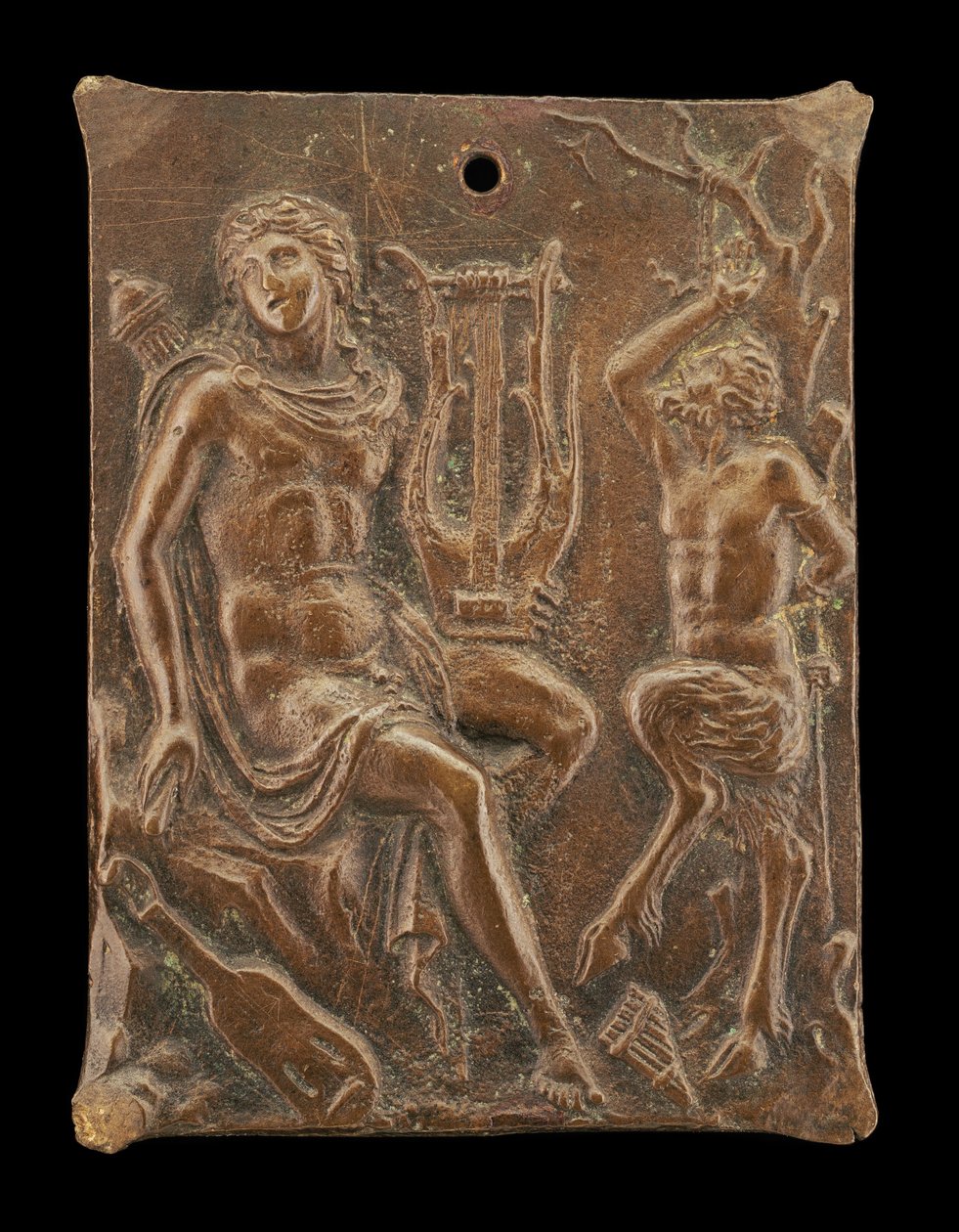 Apollo and Marsyas, early 16th century by Ulocrino