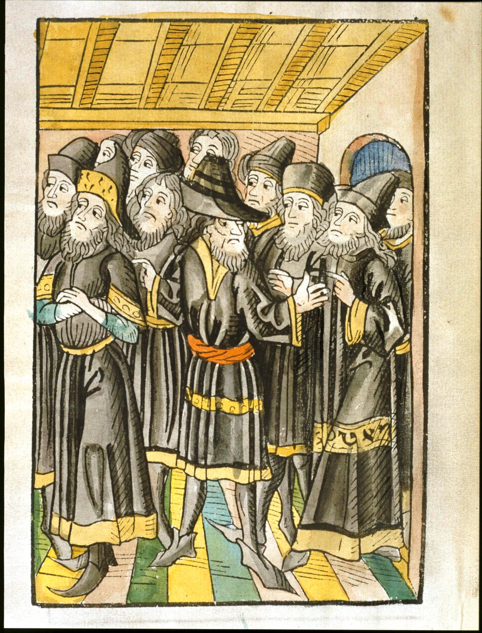 Delegation of Moldavia - Chronicle of the Council of Constance. From the 