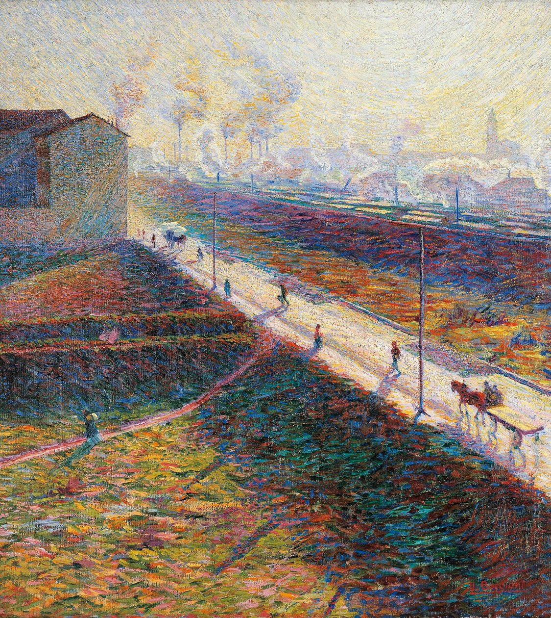 The Morning by Umberto Boccioni