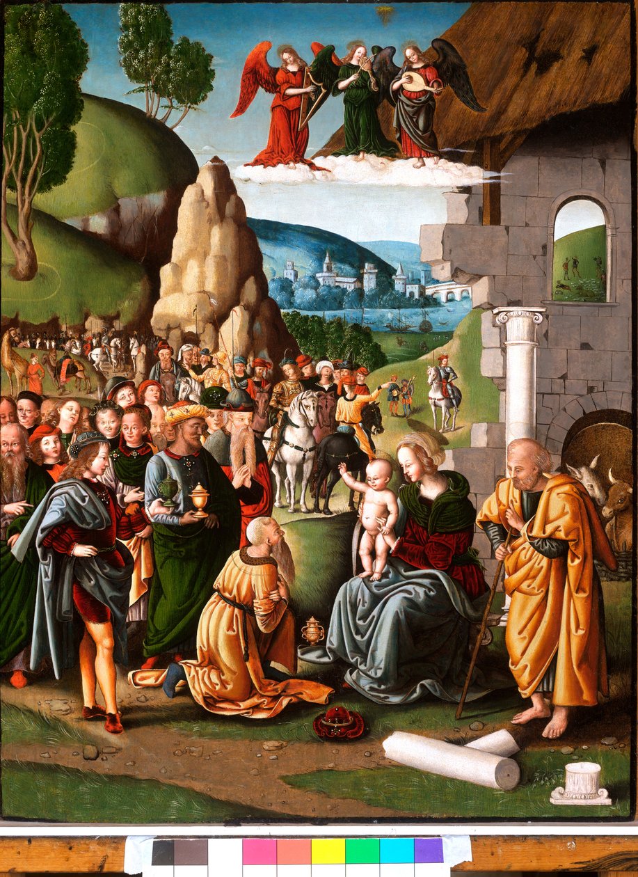 Adoration of the Magi by Umbrian School: Buy fine art prints