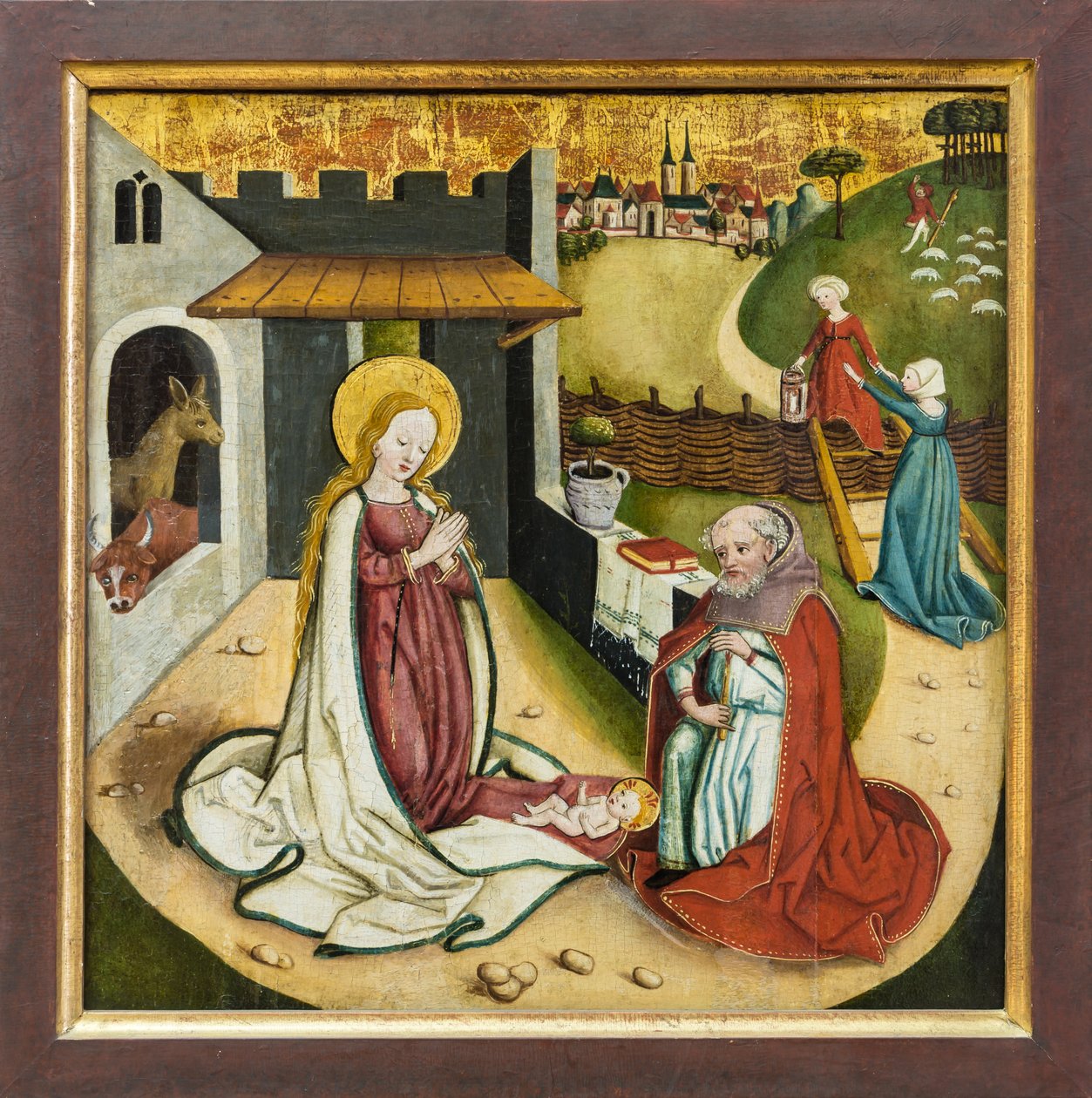 Adoration of the Child by Unbekannt Unbekannt