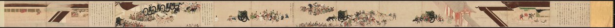Illustrated Tale of the Heiji Civil War: Scroll of the Imperial Visit to Rokuhara by Unbekannt Unbekannt