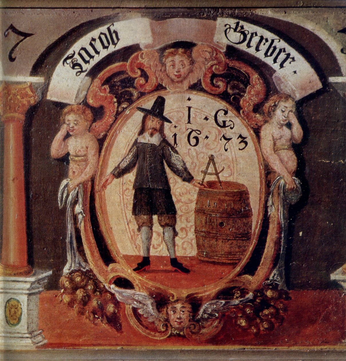 Jacob Gerber, Cooper in Ravensburg by Unbekannt Unbekannt
