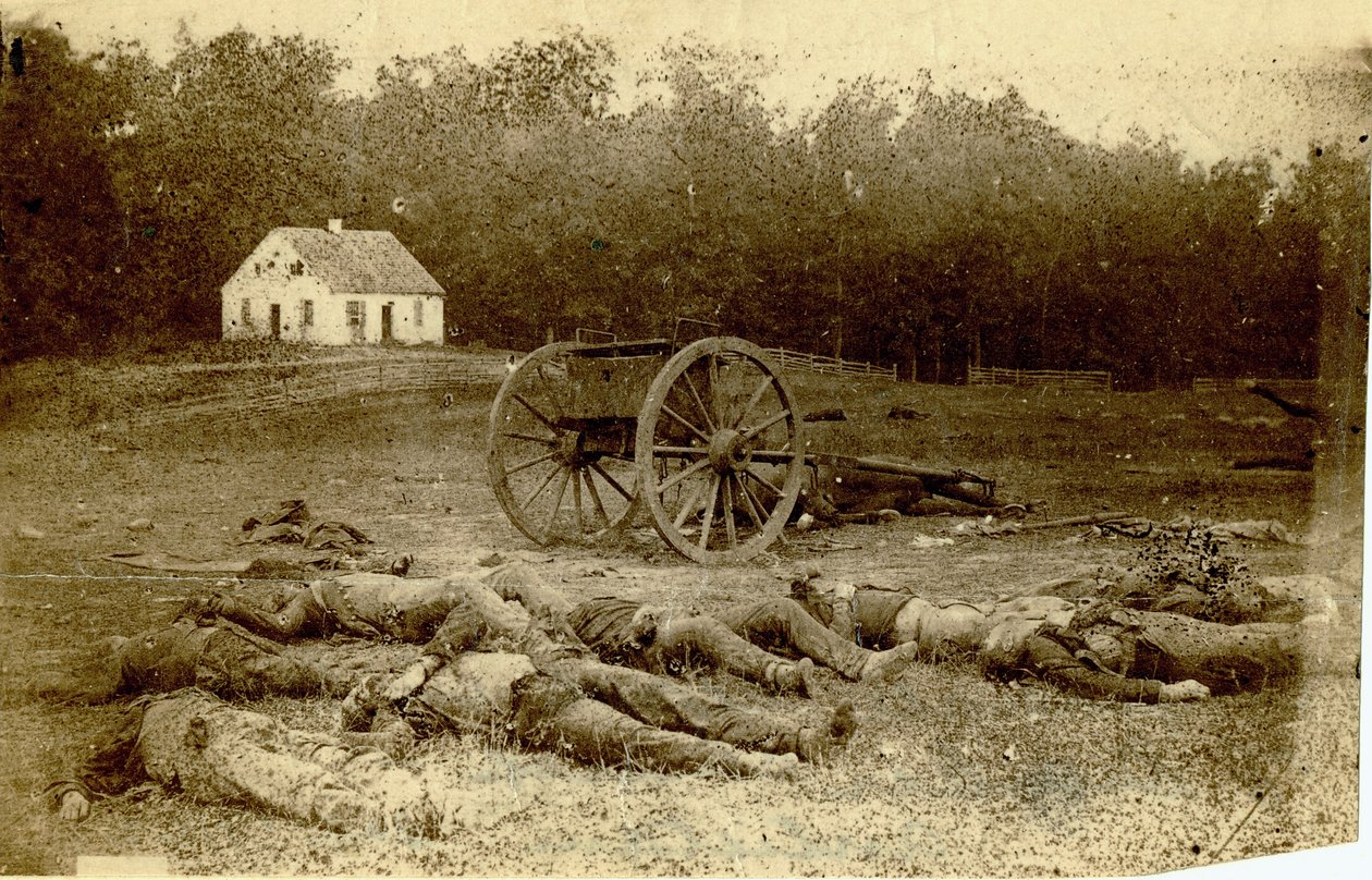 Photograph of Dead Soldiers by Unbekannt Unbekannt