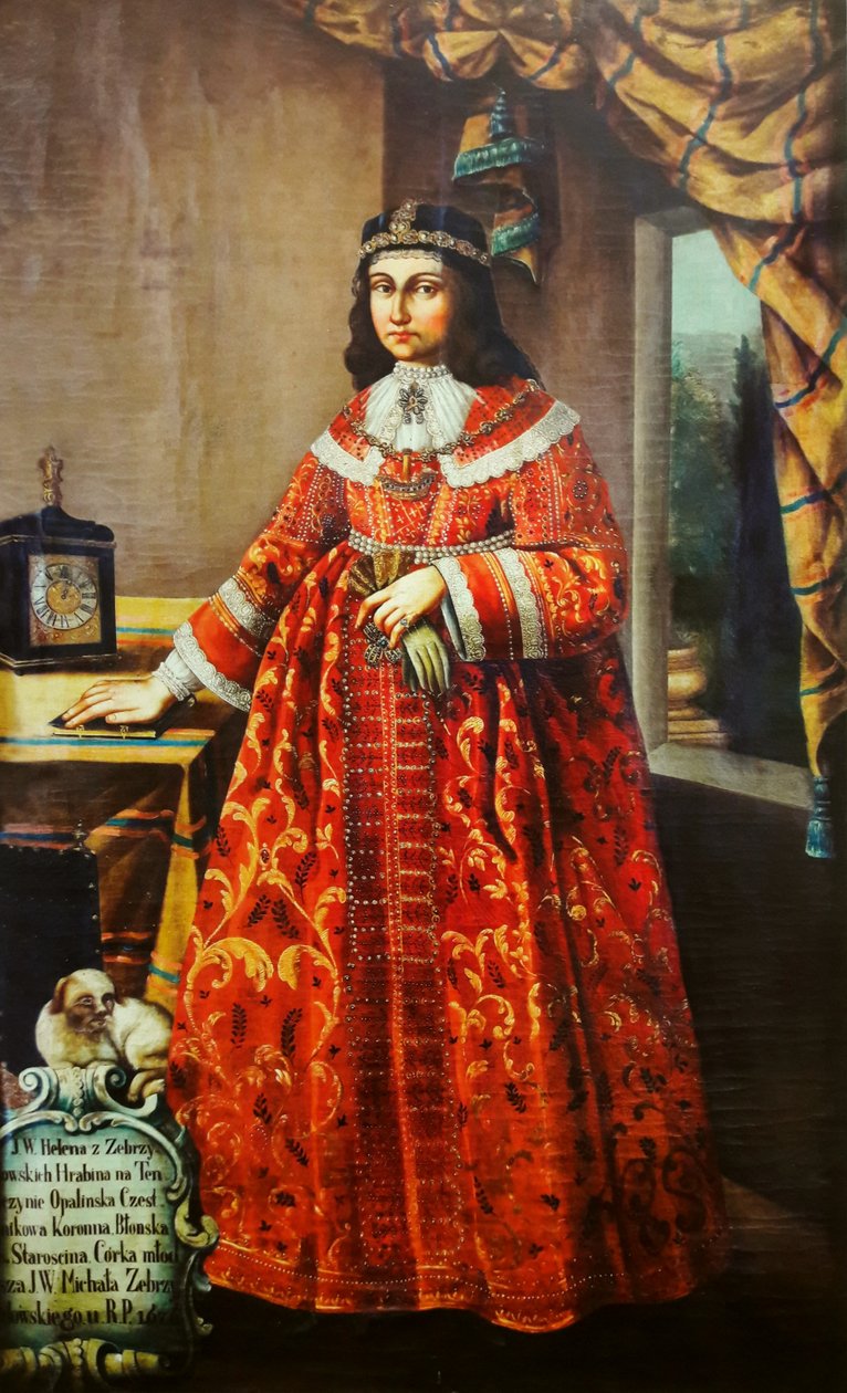 Portrait of Helena Opalińska née Zebrzydowska by Unbekannt Unbekannt