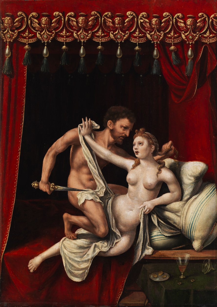 Rape of Lucretia by Unbekannt Unbekannt