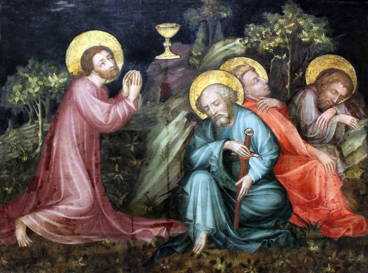 Christ on the Mount of Olives by Unbekannt Unbekannt