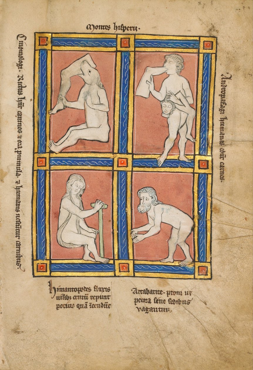 Cinomologus; Anthropophagus; Himantopode; Artabatite by Unbekannt Unbekannt
