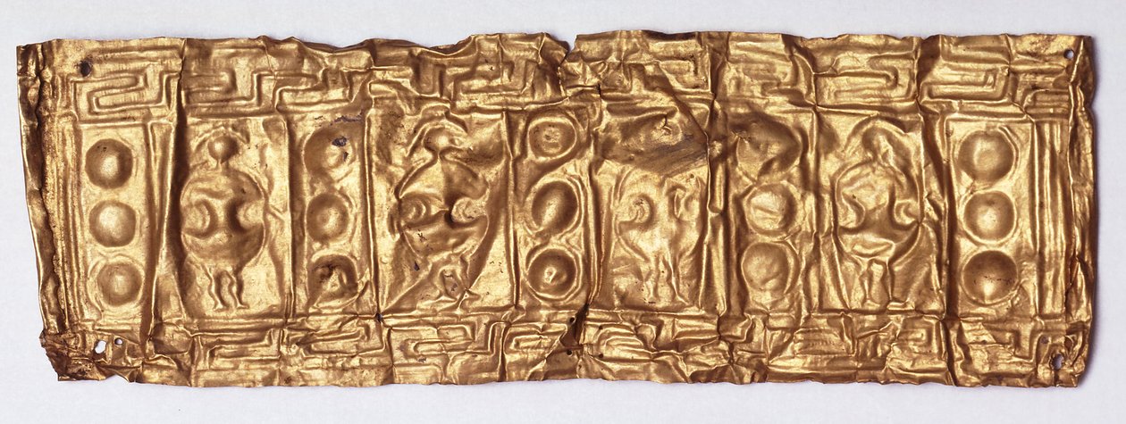 Gold Band with Impressed Decoration (Chest Ornament) by Unbekannt Unbekannt