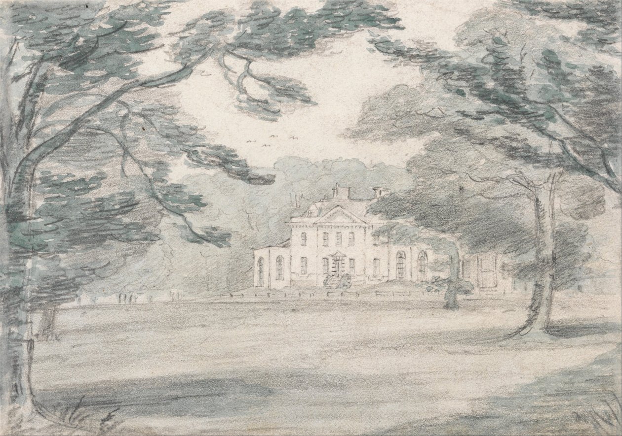 Havering Bower, Essex (A View of a Country Mansion) by Unbekannt Unbekannt