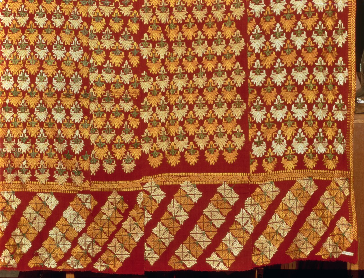 Indian Phulkeri Embroidery by Unbekannt Unbekannt
