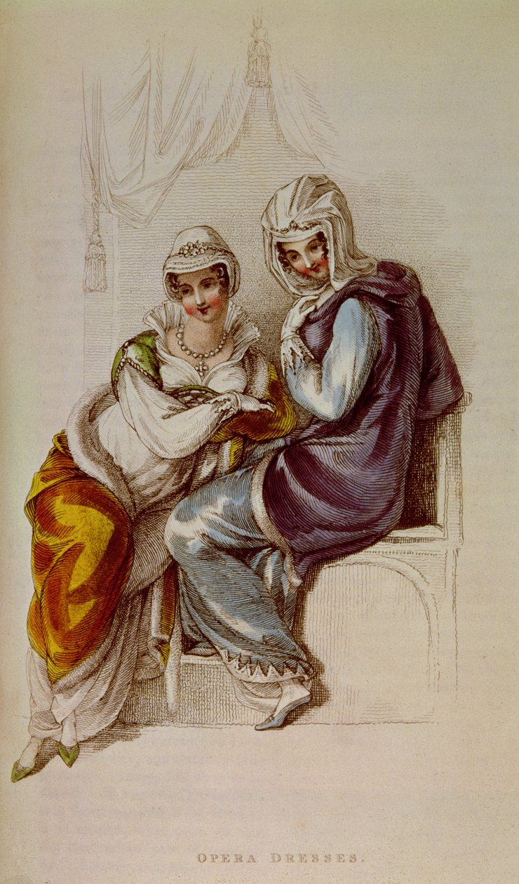 Opera Dresses, Ackermann Print by Unbekannt Unbekannt