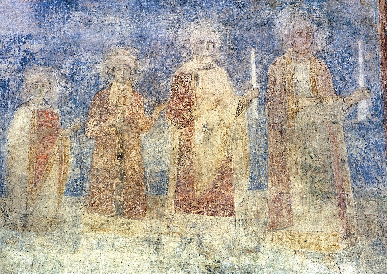 Princely Group Portrait (South Wall of the Nave) by Unbekannt Unbekannt