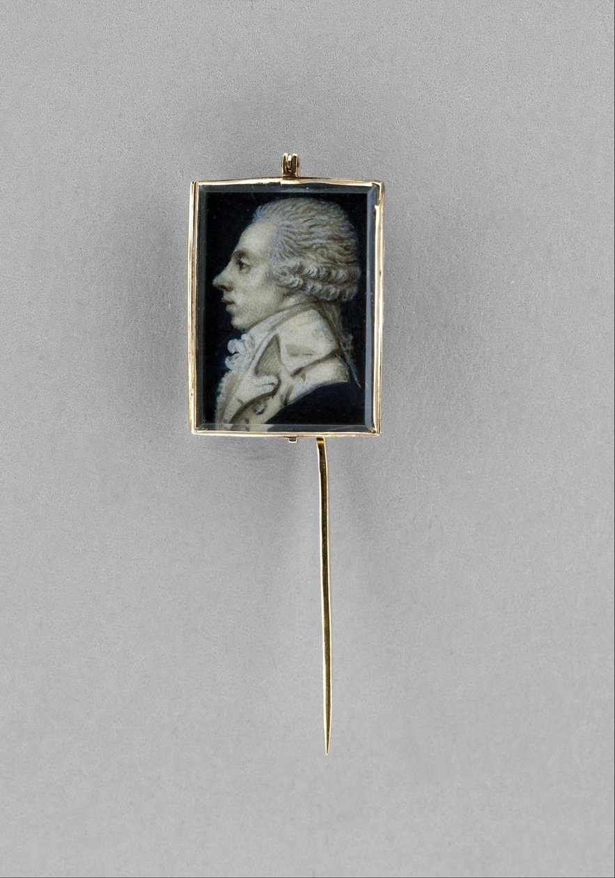 Stickpin with Portrait of a Man by Unbekannt Unbekannt