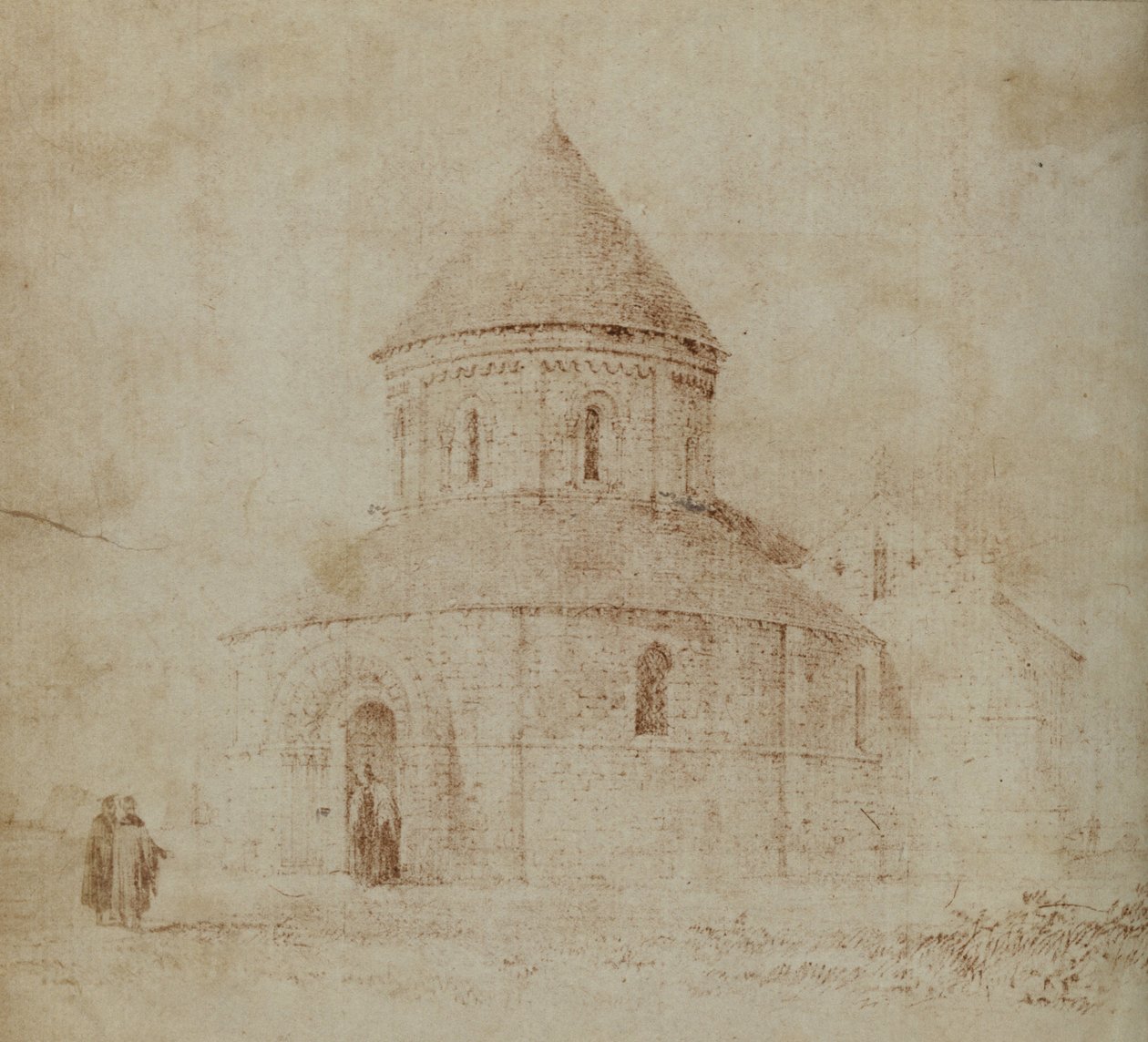 The Church of the Holy Sepulchre and Saint Andrew, Cambridge by Unbekannt Unbekannt